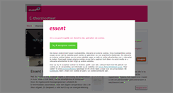 Desktop Screenshot of e-thermostaat.nl